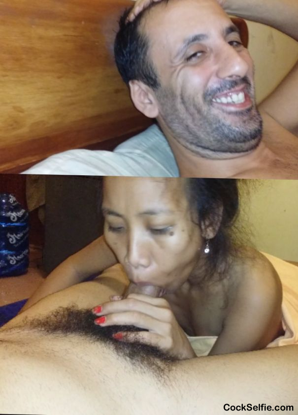 Asian blowjob Cambodian girl - Cock Selfie