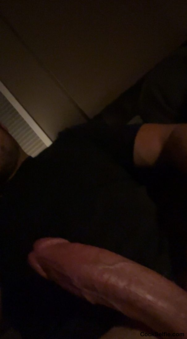 A Little Late Night Stroke Therapy Last Night! - Cock Selfie