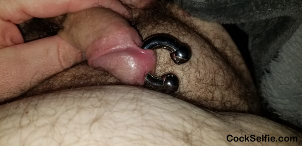 Went up a couple sizes - Cock Selfie