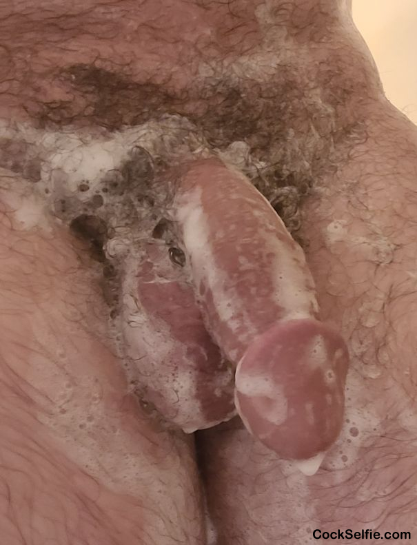Lathered up - Cock Selfie