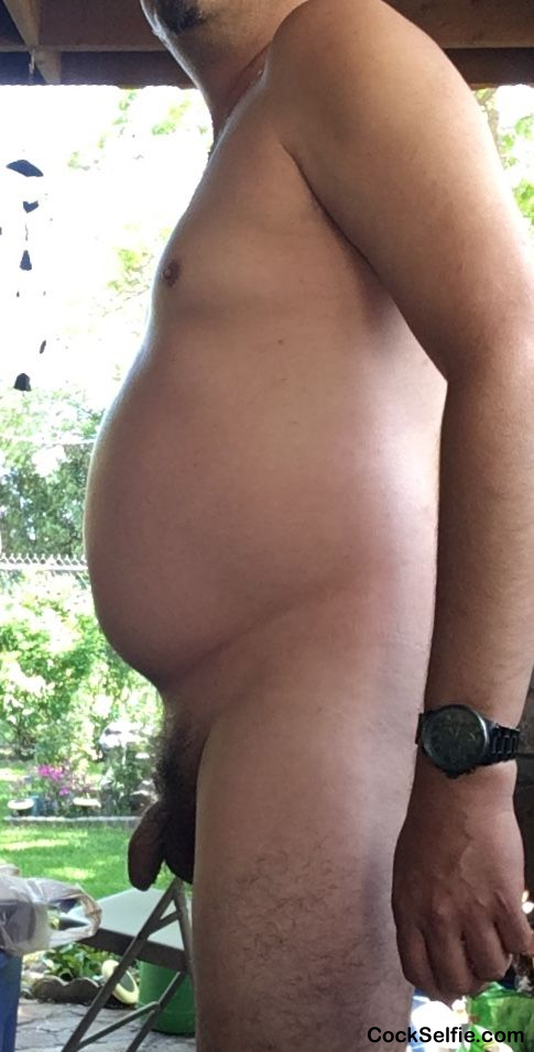 Big belly soft cock - Cock Selfie