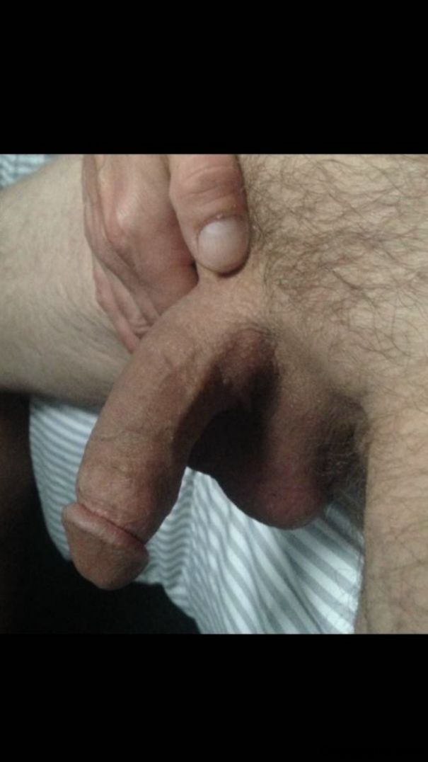 Showered n shaved. Wanna feel how smooth it is? - Cock Selfie