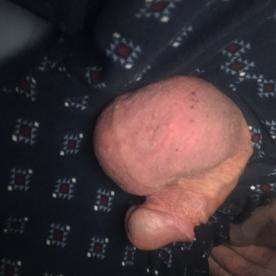 Not awake but balls are full and ready to drain - Cock Selfie