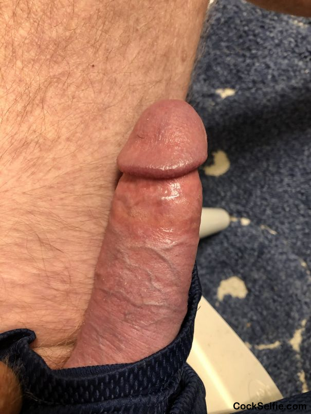 Coming out for air! - Cock Selfie