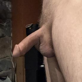 A happy Hump day semi for you - Cock Selfie