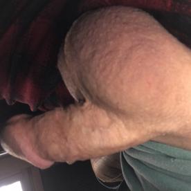 Not hard yet but balls are full of seed for junsixteenth - Cock Selfie