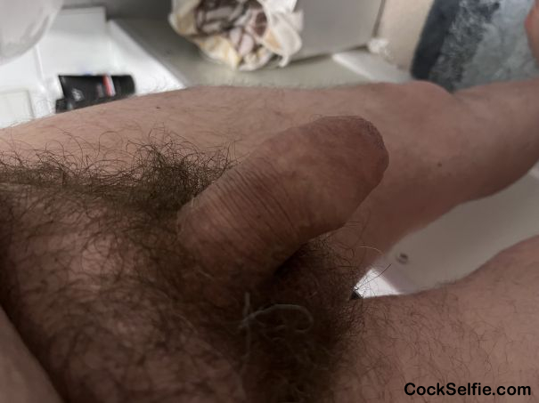 Who wants to help shave this for me - Cock Selfie