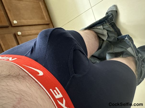 Thinking of all your yummy cocks all day - Cock Selfie