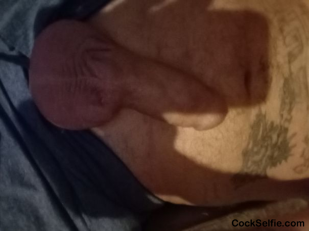 Semi hard comment on how big he grows - Cock Selfie