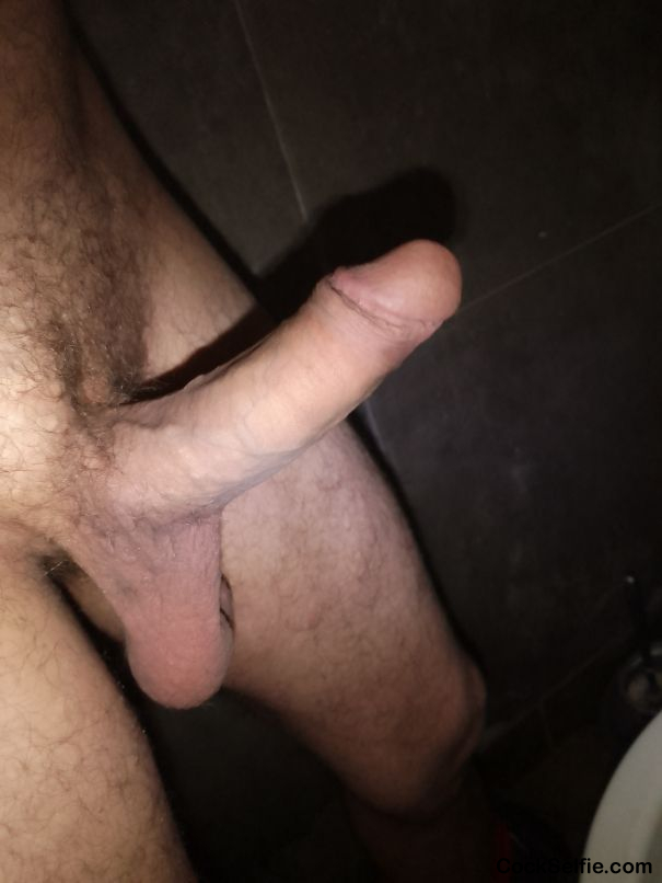 Dick out at my work - Cock Selfie