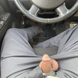 Hanging out while driving home anyone else driv around with out - Cock Selfie