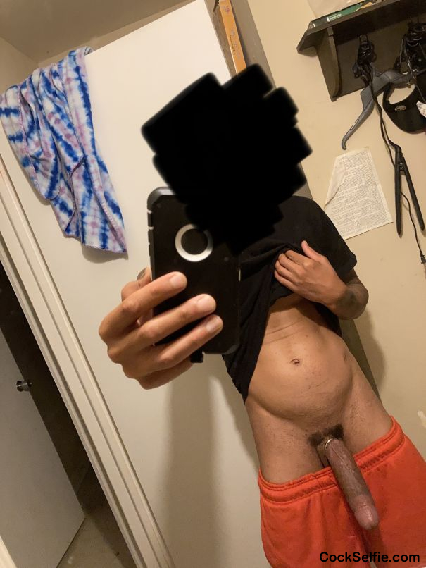 Rate my wand - Cock Selfie