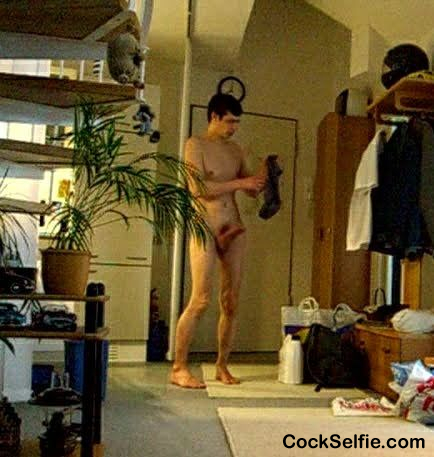 Naked at Home - Cock Selfie