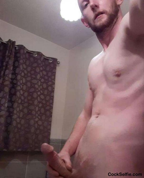 Who wants to be my cock's bitch? - Cock Selfie