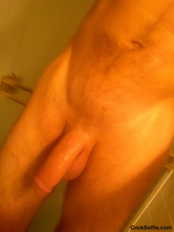 I'm so horny right now,I just wish anyone would start jerking my cock - Cock Selfie