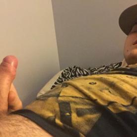 Tanner's Small Dick Hard - Cock Selfie