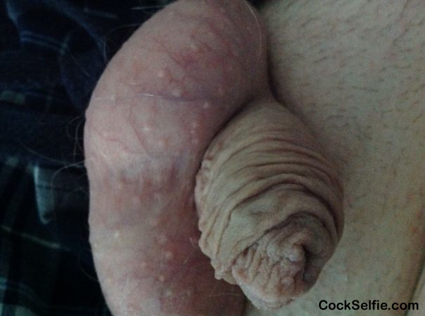 As small as it can be - Cock Selfie