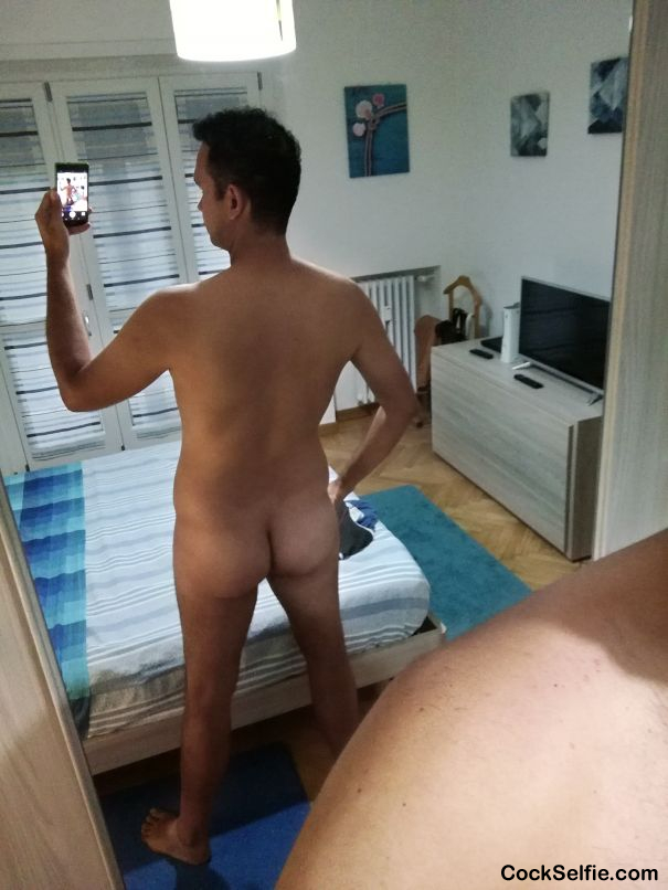 Back and ass! - Cock Selfie
