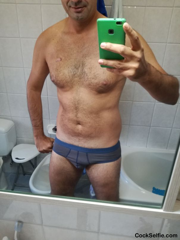 My body and underwear - Cock Selfie