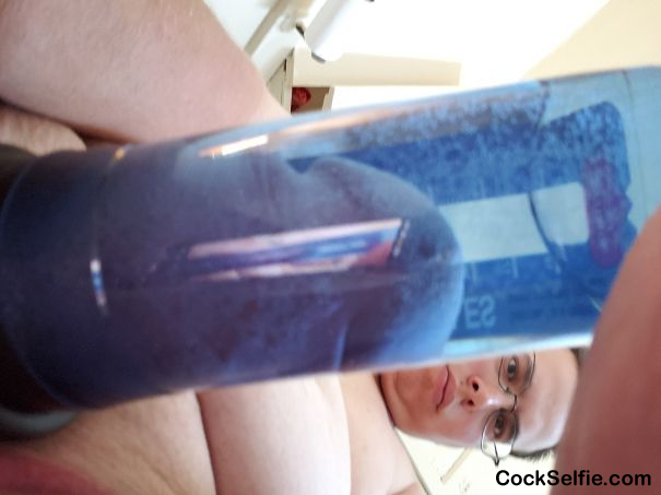 My cock in my bathmate Hercules - Cock Selfie