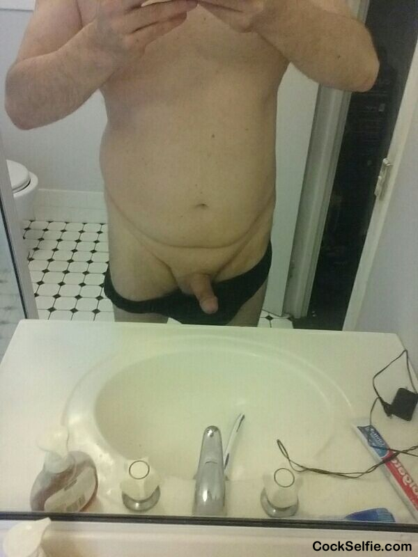Pull My Undies Right Down And Suck My Cock - Cock Selfie