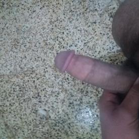 Would anyone mind Giving it a lick or maybe a suck? ;-) - Cock Selfie