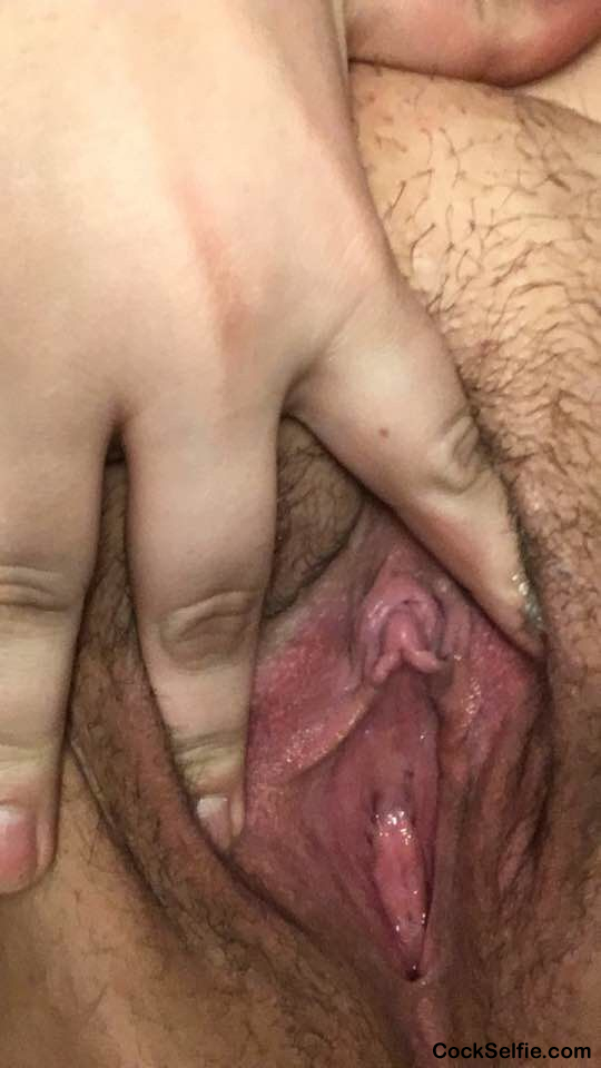 My wet pussy - Cock Selfie