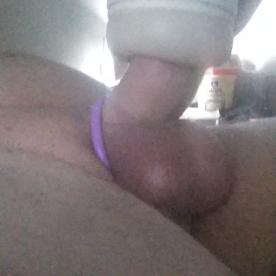 Playing with obe of my toys... - Cock Selfie
