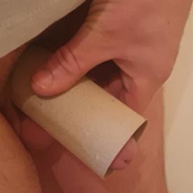Easily passed the toilet roll test. - Cock Selfie