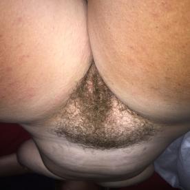Hairy pussy - Cock Selfie