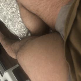 My feet and legs - Cock Selfie