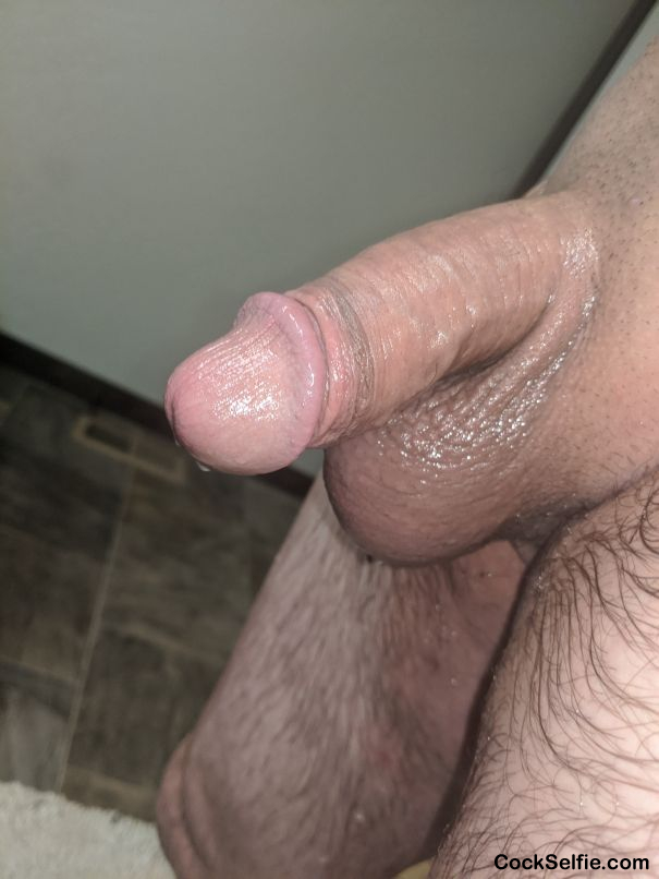Fresh shower and shave - Cock Selfie