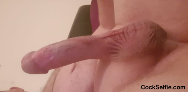 Clean and shaved - Cock Selfie