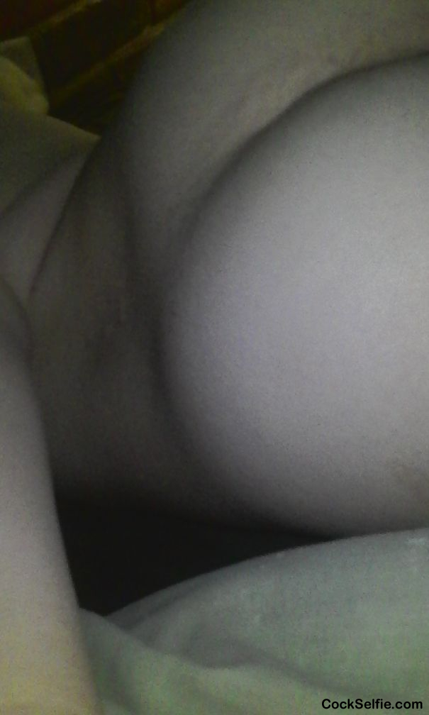close up ass. - Cock Selfie