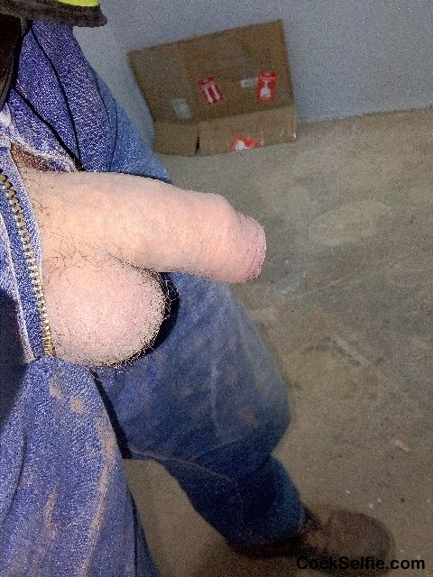 Hanging out at work - Cock Selfie