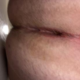 My shaved ass - Cock Selfie