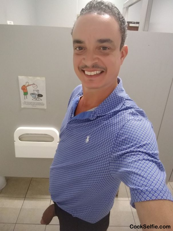 Show your dick at work - Cock Selfie