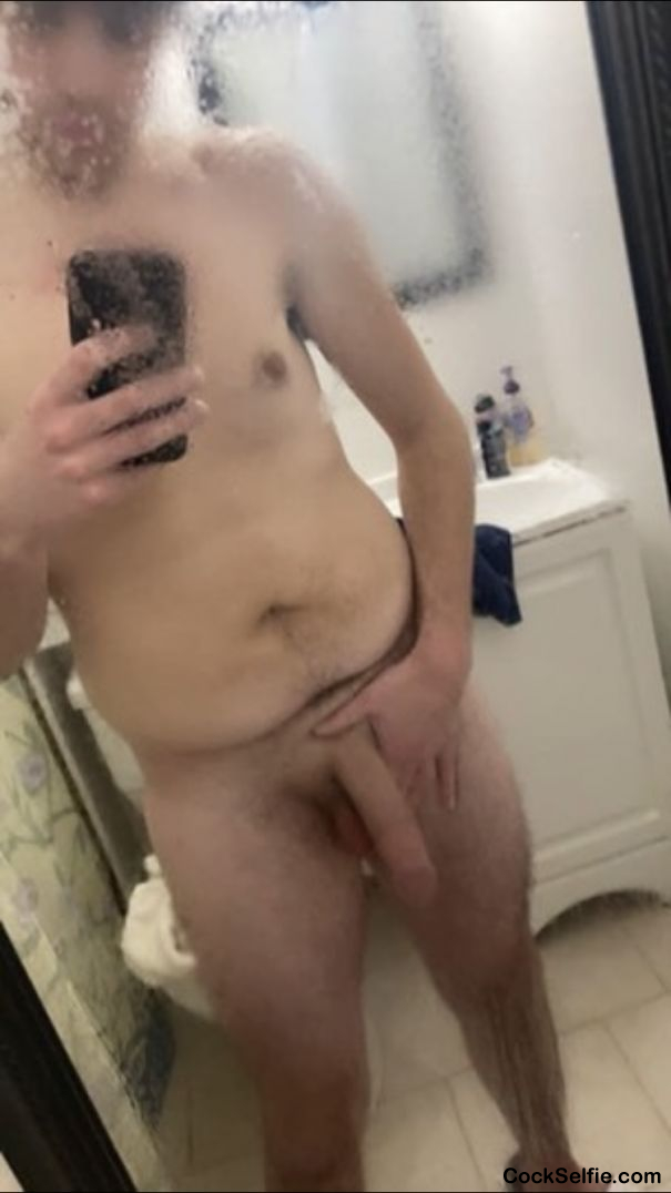 Wish i had some making me cum - Cock Selfie