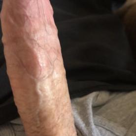 Cock busting out - Cock Selfie