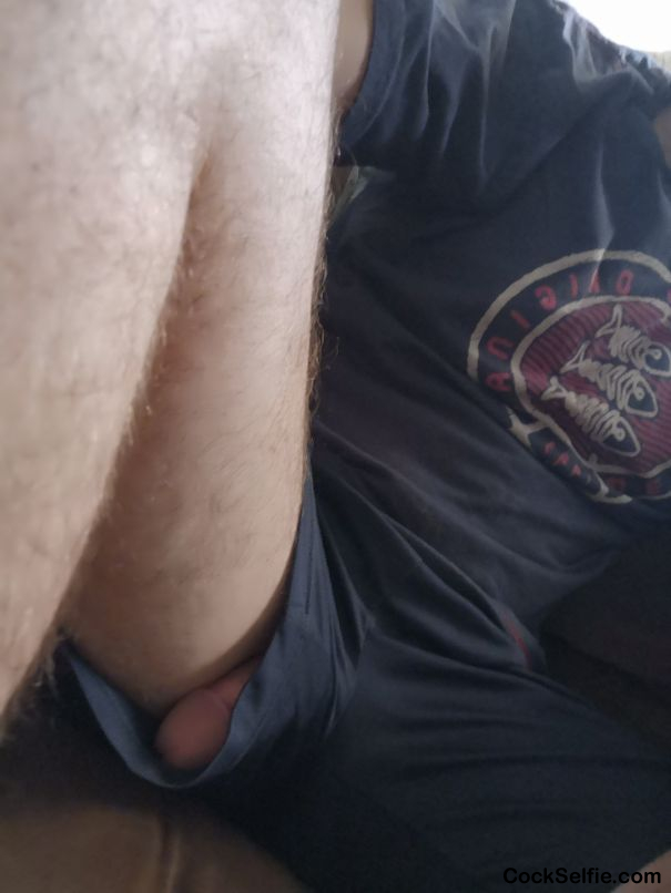Always remember when this happened to someone in pE class - Cock Selfie