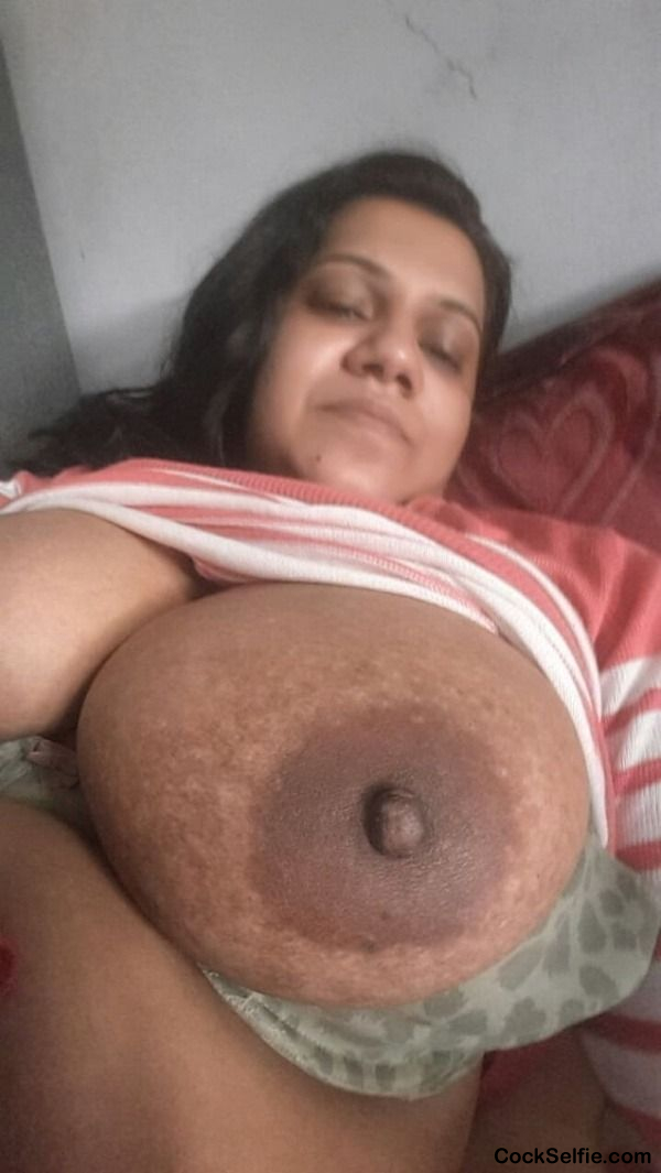 My big boobs lady - Cock Selfie