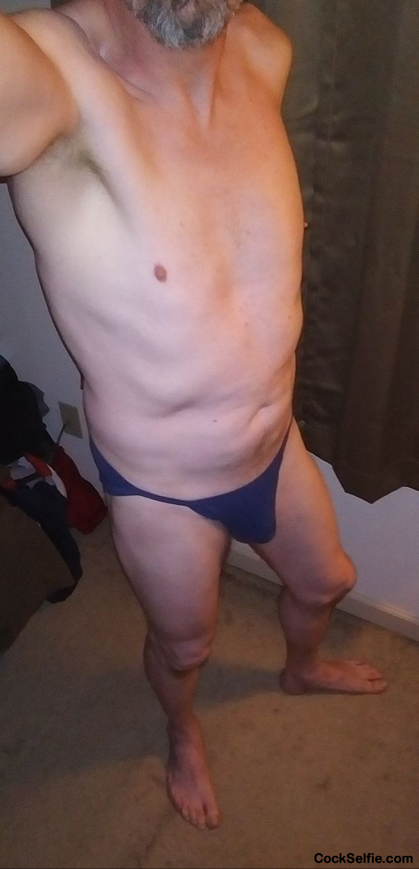 Like my undees or should I take them off - Cock Selfie