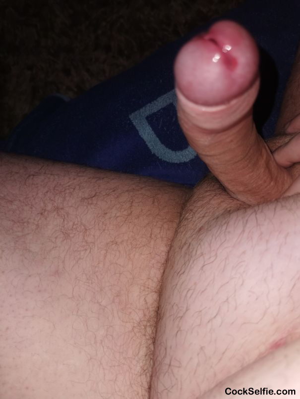 Mmm popped right out - Cock Selfie