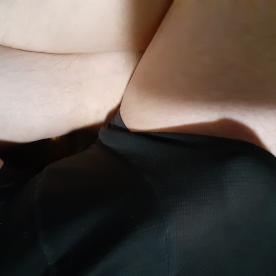 Damn! My Dick Shows right Through! Whoops! - Cock Selfie