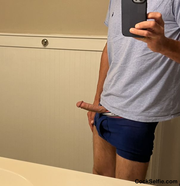 Where can i put it - Cock Selfie