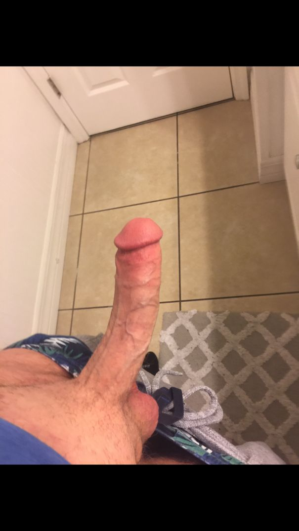 My sausage this morning - Cock Selfie