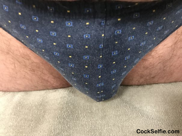 Any guys want to tear these off me - Cock Selfie