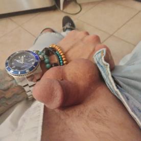 Needs some help. He grows with a little love - Cock Selfie