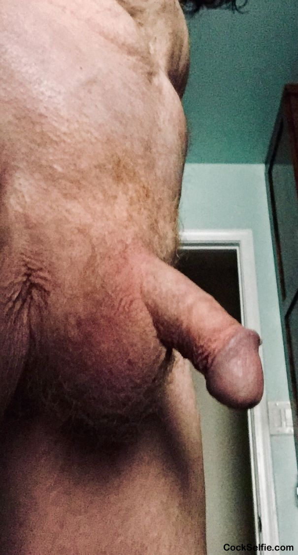 Morning cock and balls - Cock Selfie