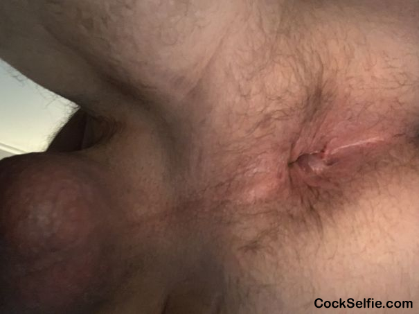 My tight Hole. Comments would be much appreciated - Cock Selfie